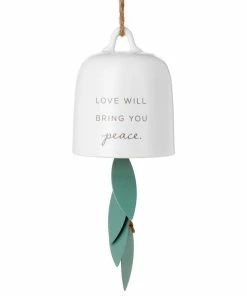 Hallmark Love Will Bring You Peace Ceramic Wind Chime
