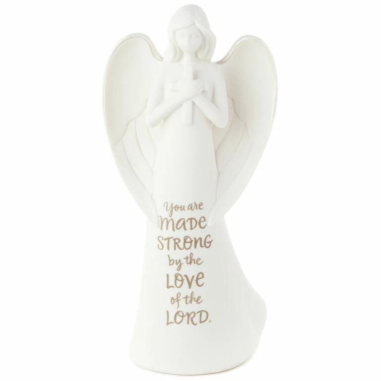 Hallmark Love Of The Lord Protection Angel Figurine, 8.5" 1 Hallmark Love Of The Lord Protection Angel Figurine, 8.5"