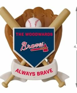 MLB Baseball Personalized Ornament, Braves™ 9 MLB Baseball Personalized Ornament, Braves™ -Department Store Shop MLB Baseball Personalized Ornament Braves 2499QHE1913B100 04