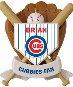 MLB Baseball Personalized Ornament, Cubs™