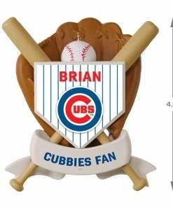 MLB Baseball Personalized Ornament, Cubs™ -Department Store Shop MLB Baseball Personalized Ornament Cubs 2499QHE1913B102 04