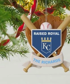 MLB Baseball Personalized Ornament, Royals™ -Department Store Shop MLB Baseball Personalized Ornament Royals 2499QHE1913B104 02