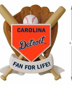 MLB Baseball Personalized Ornament, Tigers™ -Department Store Shop MLB Baseball Personalized Ornament Tigers 2499QHE1913B103 04