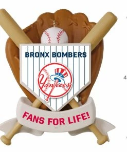 MLB Baseball Personalized Ornament, Yankees™ -Department Store Shop MLB Baseball Personalized Ornament Yankees 2499QHE1913B106 04