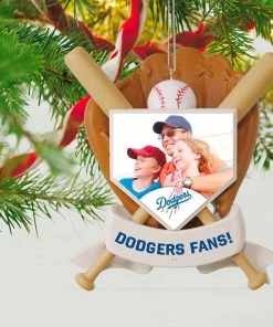 MLB Baseball Personalized Photo Ornament, Dodgers™ -Department Store Shop MLB Baseball Personalized Photo Ornament Dodgers 2499QHE1913B8 02