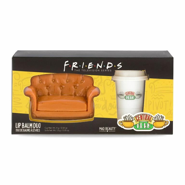 Mad Beauty Friends Sofa & Coffee Cup Lip Balm Duo 2 Mad Beauty Friends Sofa & Coffee Cup Lip Balm Duo - Image 2