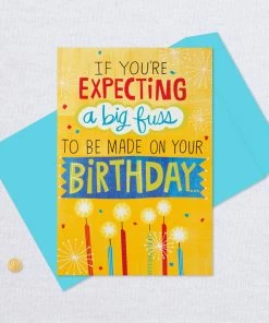 Hallmark 16" Make A Fuss Cake Pop-Up Jumbo Birthday Card 14 Hallmark 16" Make A Fuss Cake Pop-Up Jumbo Birthday Card -Department Store Shop Make a Fuss Cake Jumbo Birthday Card 1499CBG1008 06