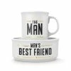 Genuine Fred Howligans Mug And Dog Bowl, Set Of 2