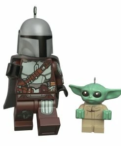 Hallmark The Mandalorian™ And Grogu™ LEGO® Star Wars™ Minifigure Ornaments, Set Of 2