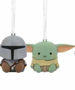 Better Together Star Wars: The Mandalorian™ And Grogu™ Magnetic Hallmark Ornaments, Set Of 2 -Department Store Shop Mandalorian and Grogu Christmas Ornaments 3HCM2401 03