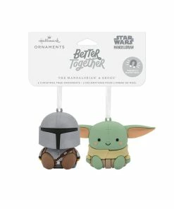 Better Together Star Wars: The Mandalorian™ And Grogu™ Magnetic Hallmark Ornaments, Set Of 2 -Department Store Shop Mandalorian and Grogu Christmas Ornaments 3HCM2401 04