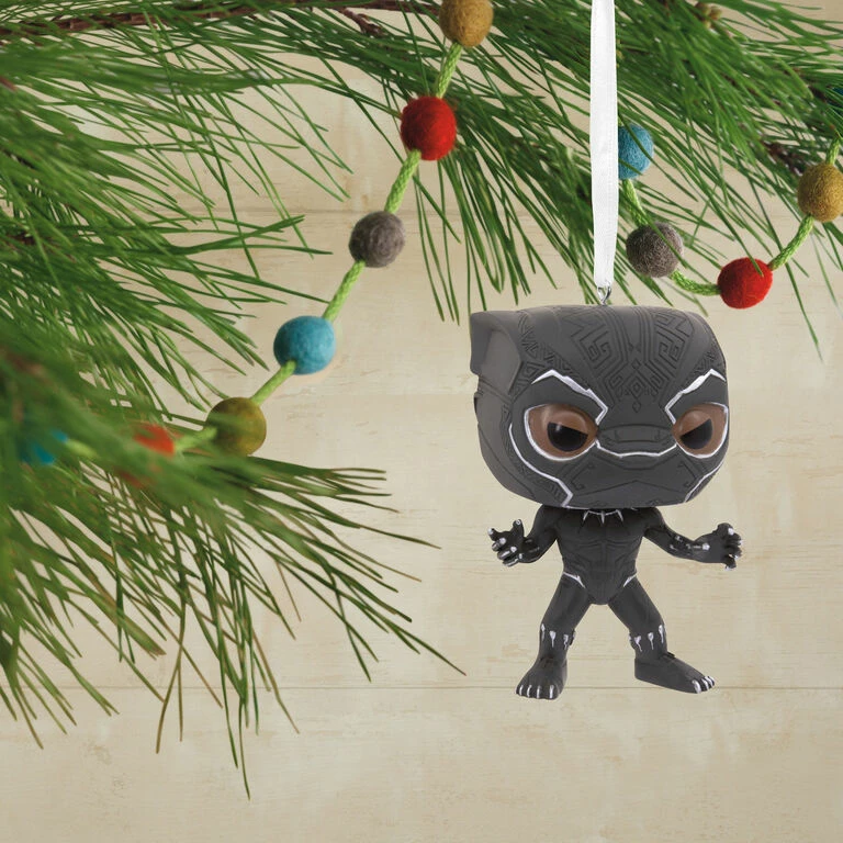 Marvel Black Panther Funko POP!® Hallmark Ornament 2 Marvel Black Panther Funko POP!® Hallmark Ornament - Image 2