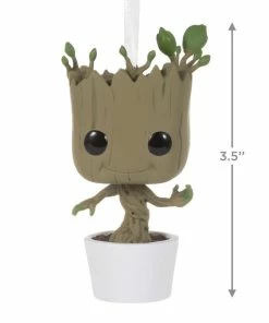 Marvel Guardians Of The Galaxy Groot Funko POP!® Hallmark Ornament 7 Marvel Guardians Of The Galaxy Groot Funko POP!® Hallmark Ornament -Department Store Shop Marvel Guardians of the Galaxy Groot Funko POP Christmas Ornament 3HCM1099 03