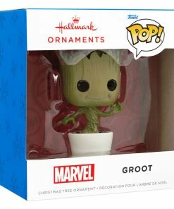 Marvel Guardians Of The Galaxy Groot Funko POP!® Hallmark Ornament 8 Marvel Guardians Of The Galaxy Groot Funko POP!® Hallmark Ornament -Department Store Shop Marvel Guardians of the Galaxy Groot Funko POP Christmas Ornament 3HCM1099 04