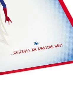 Hallmark Marvel Spider-Man You Deserve An Amazing Day 3D Pop-Up Card 11 Hallmark Marvel Spider-Man You Deserve An Amazing Day 3D Pop-Up Card -Department Store Shop Marvel SpiderMan Amazing 3D PopUp Card 1499LAD2901 03