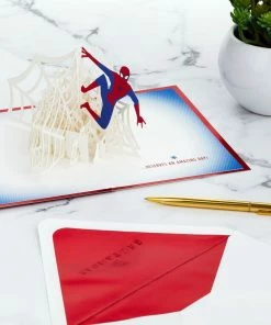 Hallmark Marvel Spider-Man You Deserve An Amazing Day 3D Pop-Up Card 15 Hallmark Marvel Spider-Man You Deserve An Amazing Day 3D Pop-Up Card -Department Store Shop Marvel SpiderMan Amazing 3D PopUp Card 1499LAD2901 07