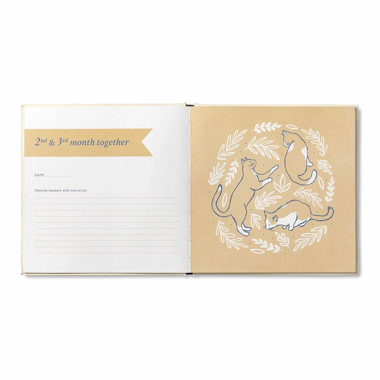 Our First Year Together: A Memory Keeper For Your New Cat Book 4 Our First Year Together: A Memory Keeper For Your New Cat Book - Image 4