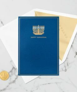 Hallmark Season Full Of Light 3D Pop-Up Hanukkah Card 13 Hallmark Season Full Of Light 3D Pop-Up Hanukkah Card -Department Store Shop Menorah 3D PopUp Hanukkah Card 5XXH1003 05