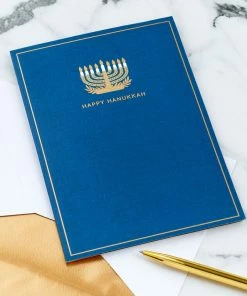 Hallmark Season Full Of Light 3D Pop-Up Hanukkah Card 14 Hallmark Season Full Of Light 3D Pop-Up Hanukkah Card -Department Store Shop Menorah 3D PopUp Hanukkah Card 5XXH1003 06