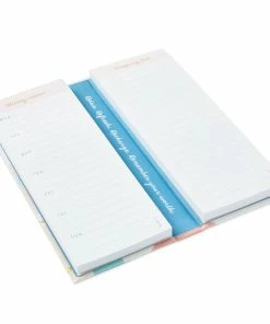 Hallmark Weekly Menu And Grocery List Memo Pad Set In Folio -Department Store Shop Menu and Shopping List Memo Pad Set in Folio 1HWJ3804 03