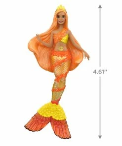 Hallmark Barbie™ Mermaid Ornament With Light 8 Hallmark Barbie™ Mermaid Ornament With Light -Department Store Shop Mermaid Barbie Keepsake Ornament 1899QXI6999 03