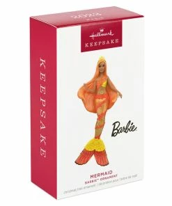 Hallmark Barbie™ Mermaid Ornament With Light 9 Hallmark Barbie™ Mermaid Ornament With Light -Department Store Shop Mermaid Barbie Keepsake Ornament 1899QXI6999 04