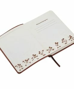 Hallmark Disney Mickey Mouse Brown Faux Leather Journal 7 Hallmark Disney Mickey Mouse Brown Faux Leather Journal -Department Store Shop Mickey Mouse Drawings Brown Faux Leather Notebook 5HWJ6940 02