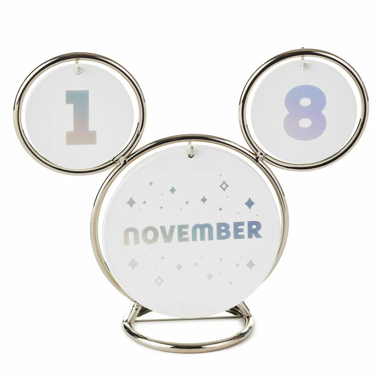 Hallmark Disney 100 Years Of Wonder Mickey Ears Perpetual Calendar 1 Hallmark Disney 100 Years Of Wonder Mickey Ears Perpetual Calendar