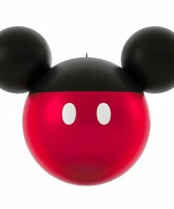 Hallmark Disney Mickey Mouse Ears Silhouette Text Personalized Ornament -Department Store Shop Mickey Mouse Ears Shape Text Personalized Ornament 2499QHE1962B1 06