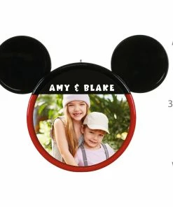 Hallmark Disney Mickey Mouse Ears Silhouette Text And Photo Personalized Ornament -Department Store Shop Mickey Mouse Ears TextPhoto Personalized Ornament 2499QHE1962B2 03
