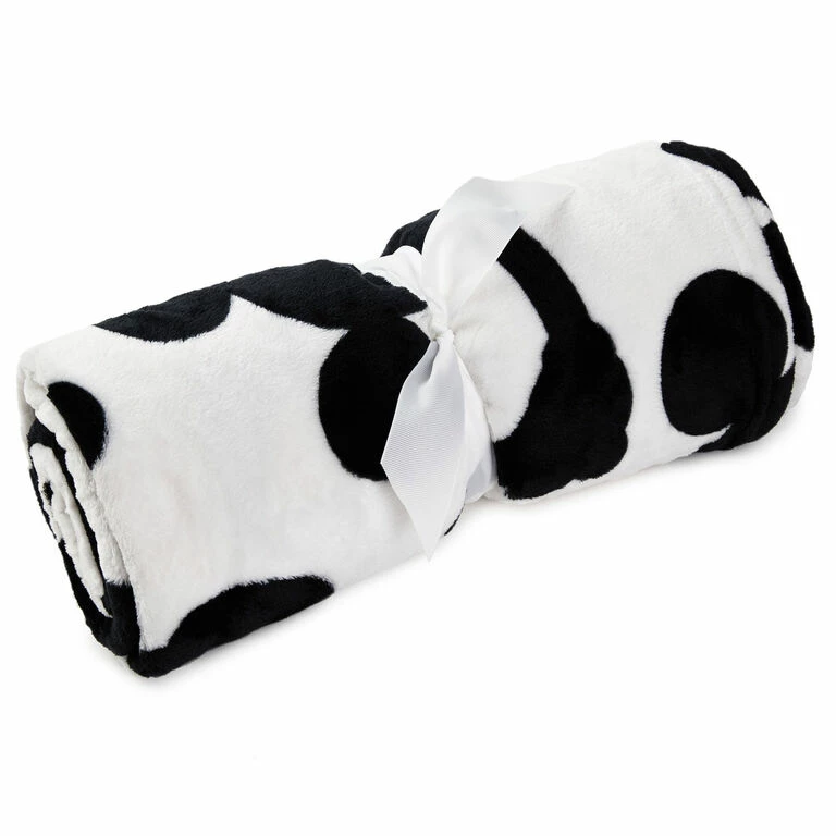 Hallmark Disney Mickey Mouse Silhouettes Throw Blanket, 50x60 3 Hallmark Disney Mickey Mouse Silhouettes Throw Blanket, 50x60 - Image 3