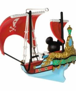 Hallmark Disney Peter Pan's Flight Off To Never Land! Ornament -Department Store Shop Mickey Peter Pan Pirate Ship Keepsake Ornament 2199QXD6569 06