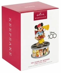 Hallmark Disney 100 Years Of Wonder Director Mickey Mouse Ornament With Light And Sound 9 Hallmark Disney 100 Years Of Wonder Director Mickey Mouse Ornament With Light And Sound -Department Store Shop Mickey in Director Chair Keepsake Ornament 2999QXD6727 04