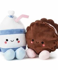 Hallmark Better Together Milk And Cookie Magnetic Plush, 6"