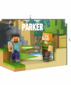 Hallmark Minecraft My World Personalized Ornament 5 Hallmark Minecraft My World Personalized Ornament -Department Store Shop Minecraft My World Personalized Christmas Ornament 2499QHE2202B1 03