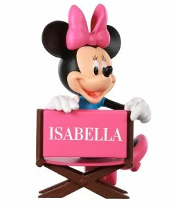 Hallmark Disney Minnie Mouse In Director's Chair Personalized Ornament