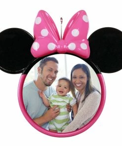Hallmark Disney Minnie Mouse Ears Silhouette Personalized Photo Ornament