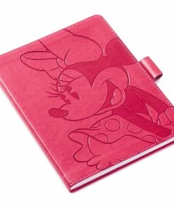 Hallmark Minnie Mouse Pink Faux Leather Notebook