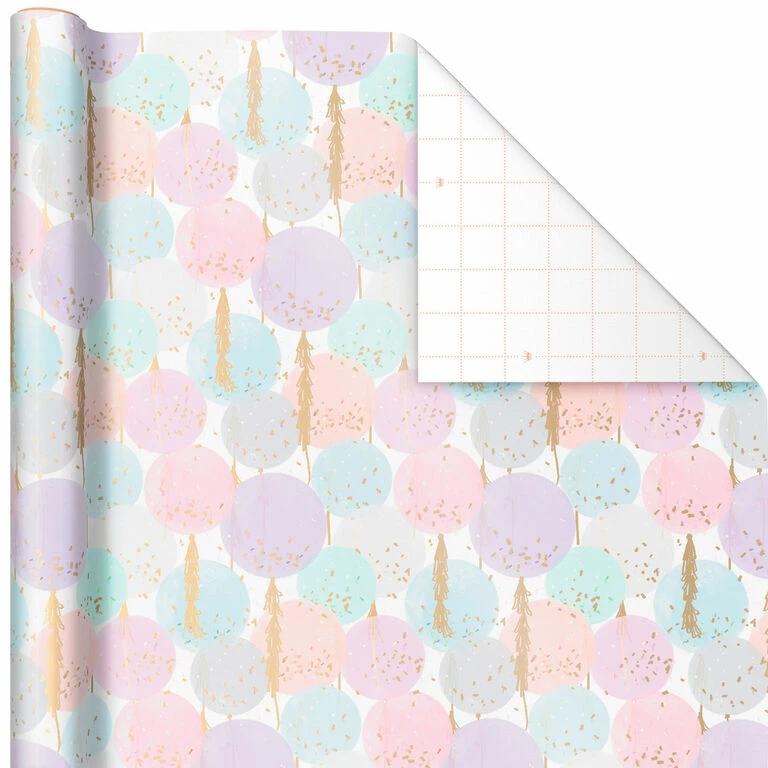 Hallmark Modern Muted 3-Pack Wrapping Paper, 55 Sq. Ft. Total 5 Hallmark Modern Muted 3-Pack Wrapping Paper, 55 Sq. Ft. Total - Image 5