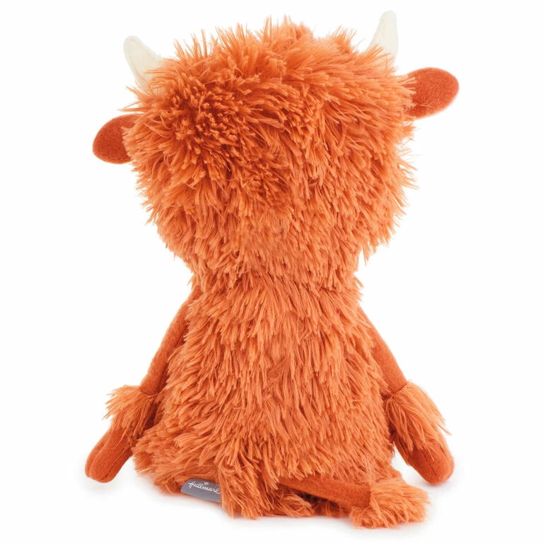Hallmark MopTops Highland Cow Stuffed Animal With You Make A Difference Board Book 3 Hallmark MopTops Highland Cow Stuffed Animal With You Make A Difference Board Book - Image 3