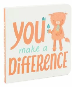 Hallmark MopTops Highland Cow Stuffed Animal With You Make A Difference Board Book 9 Hallmark MopTops Highland Cow Stuffed Animal With You Make A Difference Board Book -Department Store Shop MopTops Plush Cow Stuffed Animal Board Book 1KID1537 04