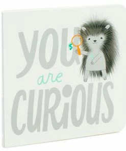 Hallmark MopTops Porcupine Stuffed Animal With You Are Curious Board Book -Department Store Shop MopTops Plush Porcupine Stuffed Animal Board Book 1KID1536 04