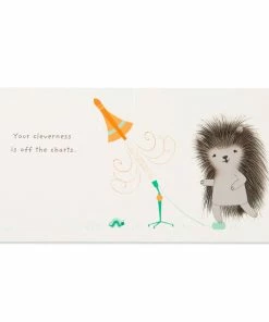 Hallmark MopTops Porcupine Stuffed Animal With You Are Curious Board Book -Department Store Shop MopTops Plush Porcupine Stuffed Animal Board Book 1KID1536 06