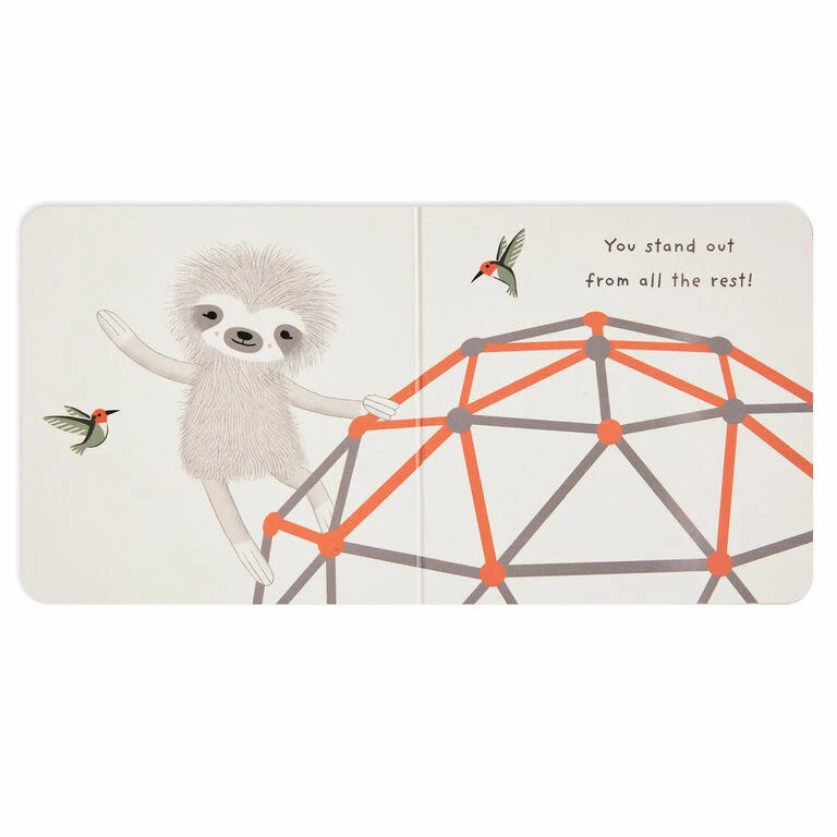 Hallmark MopTops Sloth Stuffed Animal With You Are The Best Board Book 6 Hallmark MopTops Sloth Stuffed Animal With You Are The Best Board Book - Image 6