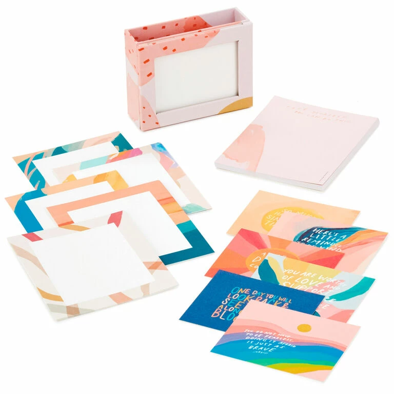 Hallmark Morgan Harper Nichols Art Prints, Notes And Memo Pad Set 2 Hallmark Morgan Harper Nichols Art Prints, Notes And Memo Pad Set - Image 2