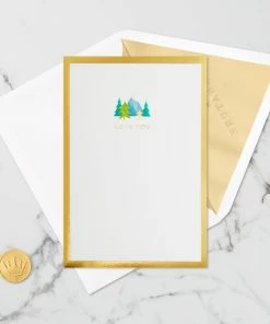 Hallmark Love Sharing Life's Adventure With You 3D Pop-Up Love Card 11 Hallmark Love Sharing Life's Adventure With You 3D Pop-Up Love Card -Department Store Shop Mountains and Trees 3D PopUp Love Card 1299LAD2890 04