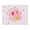 Mud Pie Pink Big Sis 12-Piece Puzzle For Kids