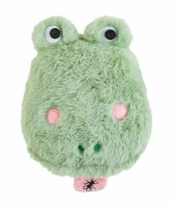 Mud Pie Frog Puppet Cloth Baby Book With Sound