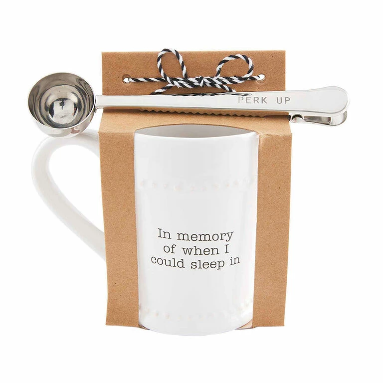 Mud Pie In Memory Mug And Coffee Scoop, Set Of 2 1 Mud Pie In Memory Mug And Coffee Scoop, Set Of 2