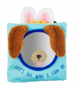 Mud Pie Let's See Who I Can Be Mirror Cloth Baby Book